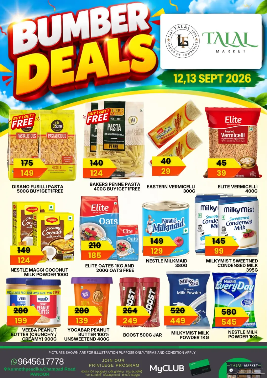 Talal Market Panoor | Bumber Deals & Offers page 3
