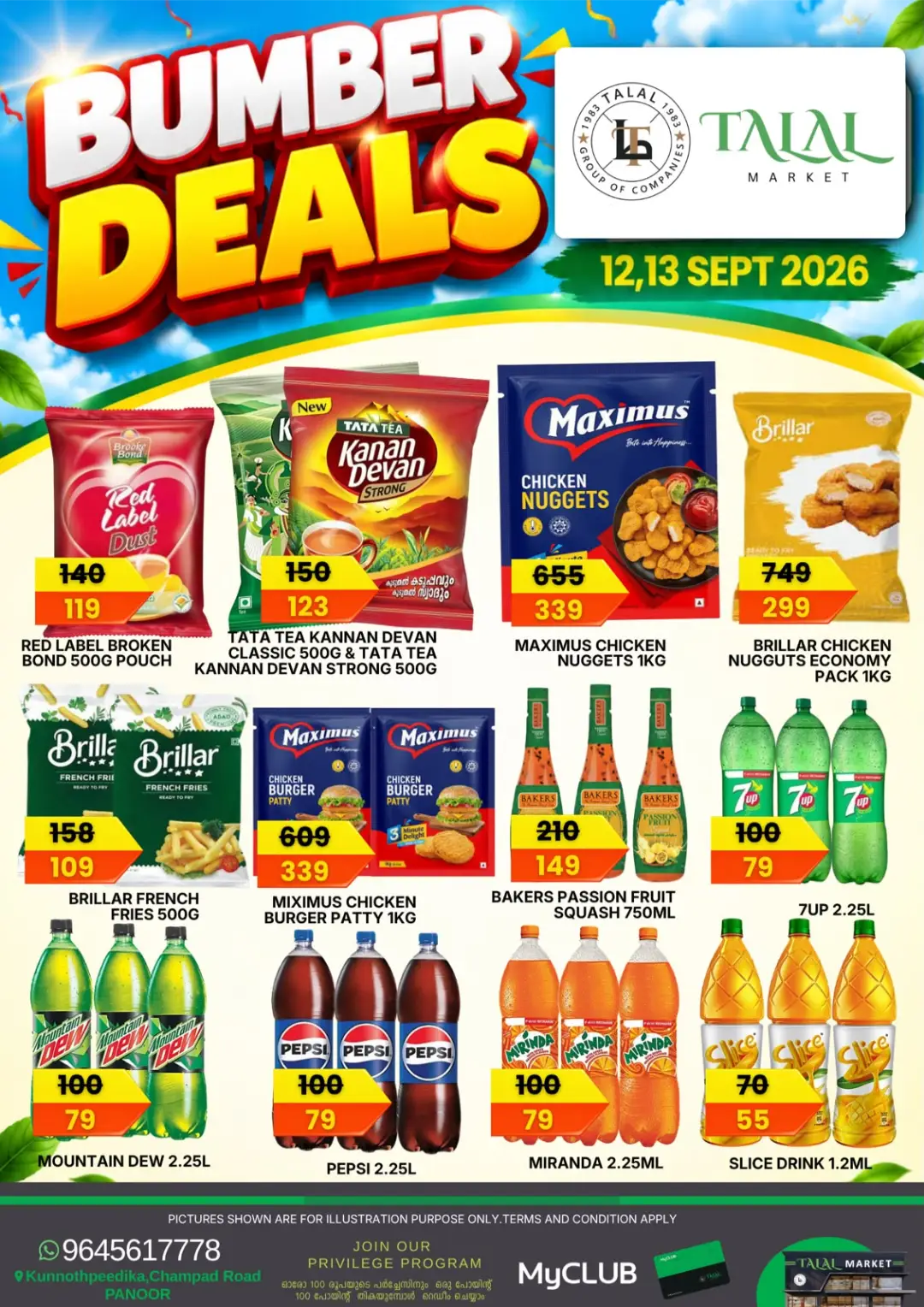 Talal Market Panoor | Bumber Deals & Offers page 9