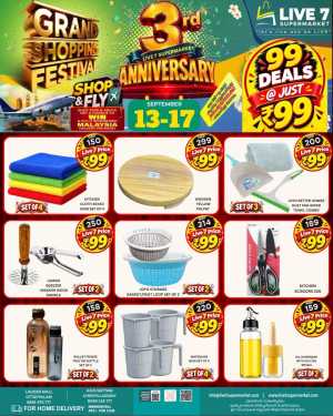 Live 7 Supermarket | Latest Offers & Deals flyer cover