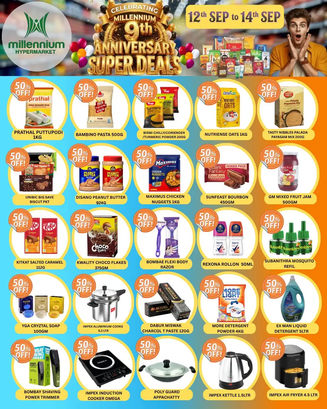 Millennium Hypermarket | 9th Anniversary Super Deals page 1