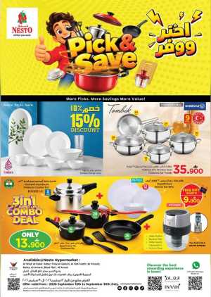 Pick & Save Offers flyer cover
