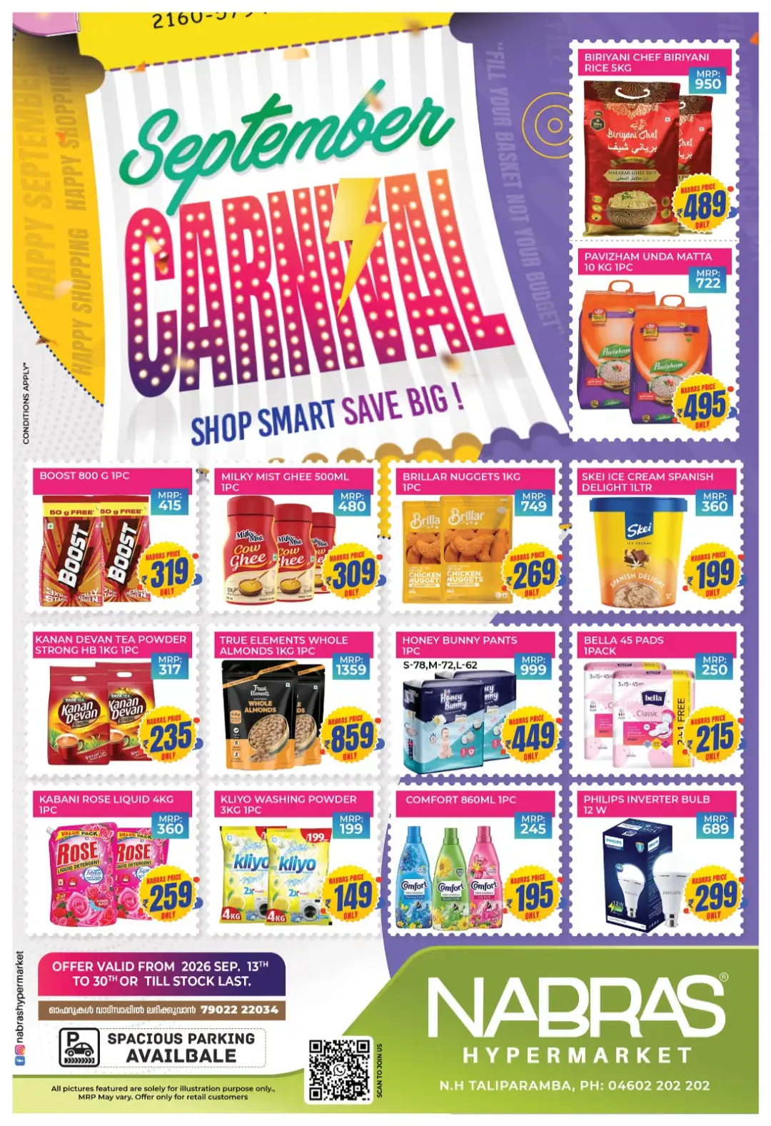 Nabras Hypermarket September Carnival Deals page 1