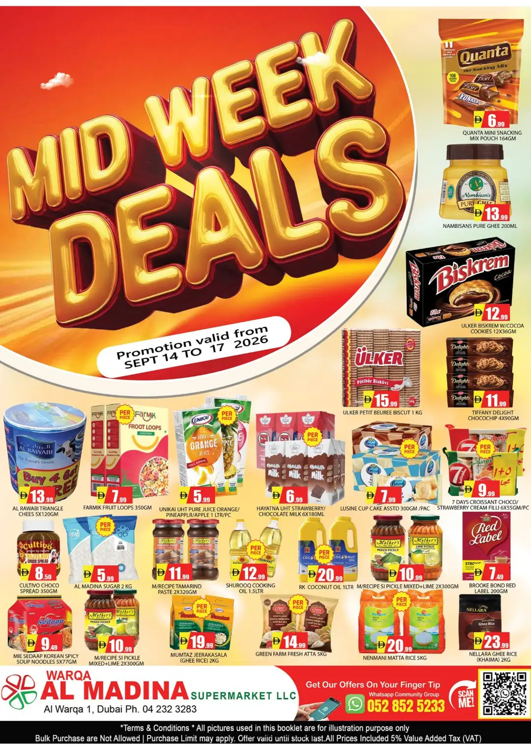 Warqa Al Madina Mid Week Deals page 1