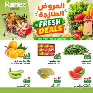 Ramez Al Saada | Fresh Deals & Offers flyer cover