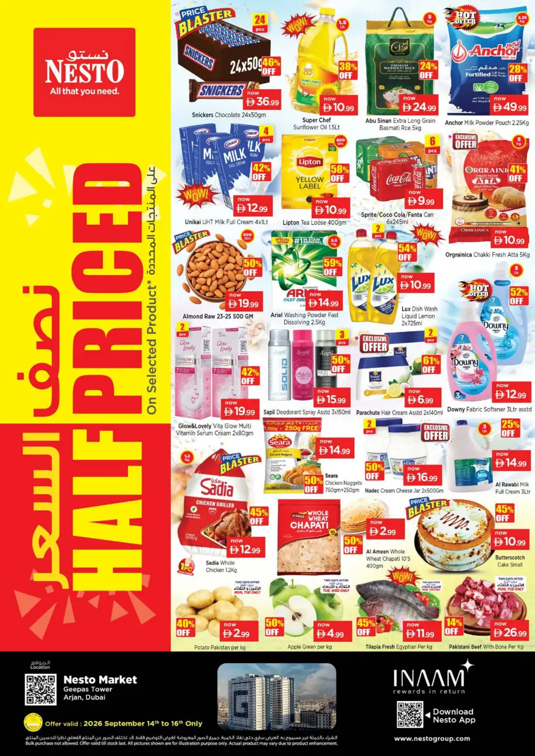Nesto Market Arjan Half Priced Deals page 1