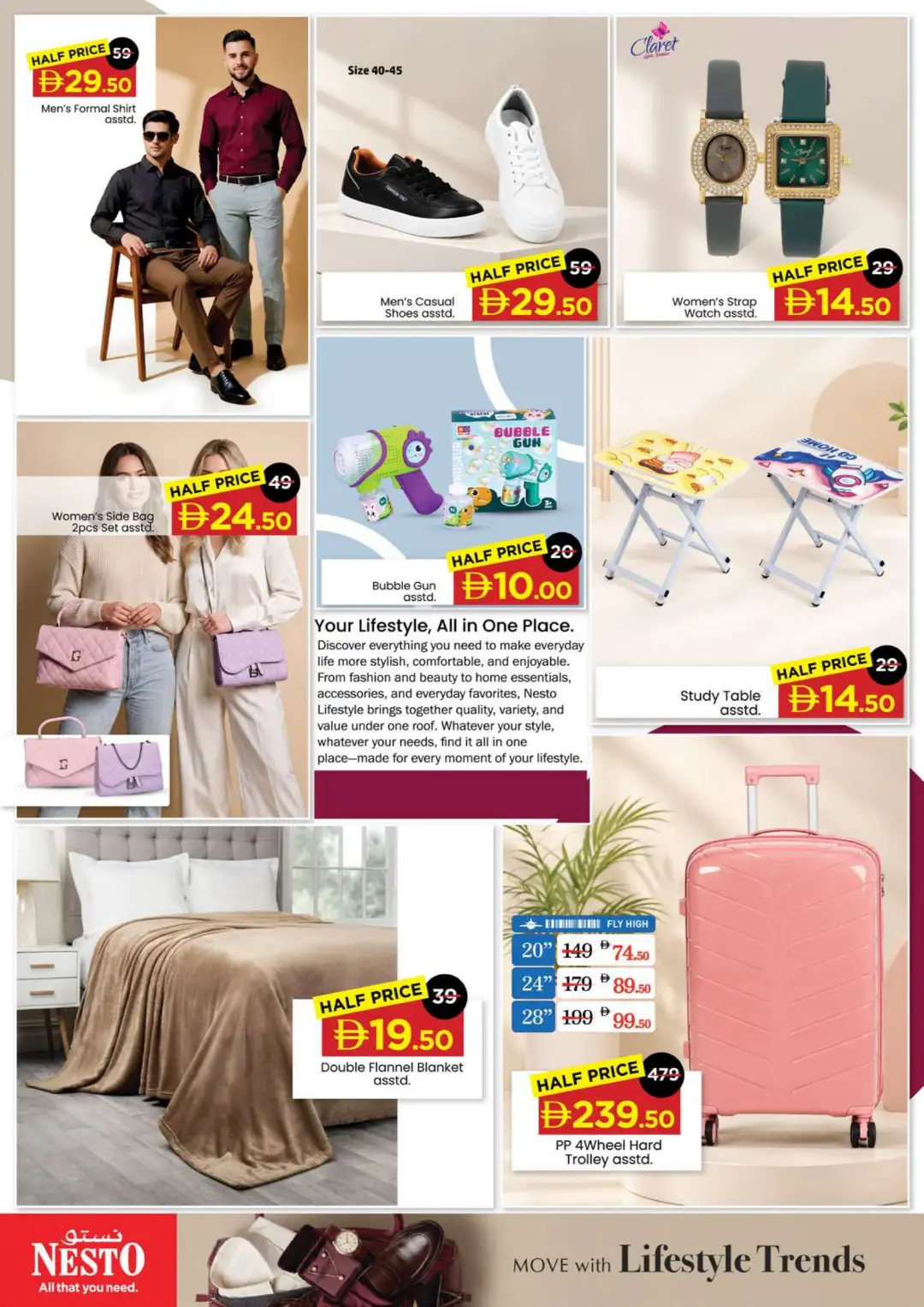 Nesto Hypermarket Jafza Half Priced Deals page 7