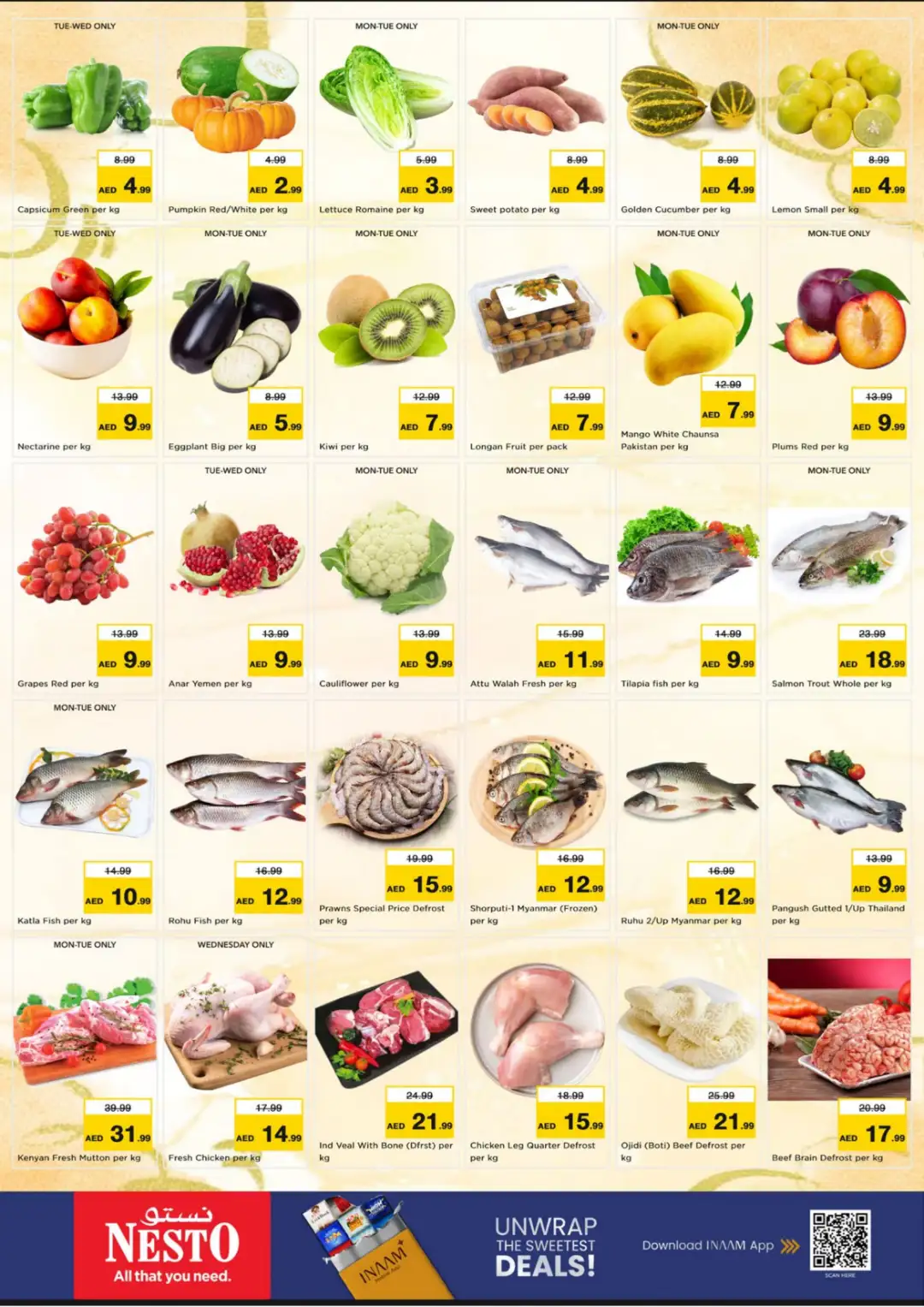 Nesto Hypermarket Jebel Ali Half Priced Deals page 2