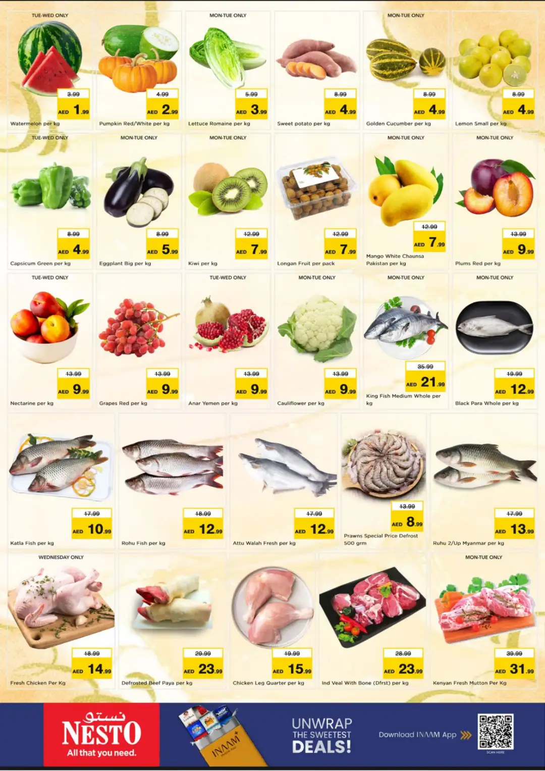 Nesto Hypermarket Jebel Ali Half Priced Deals page 2