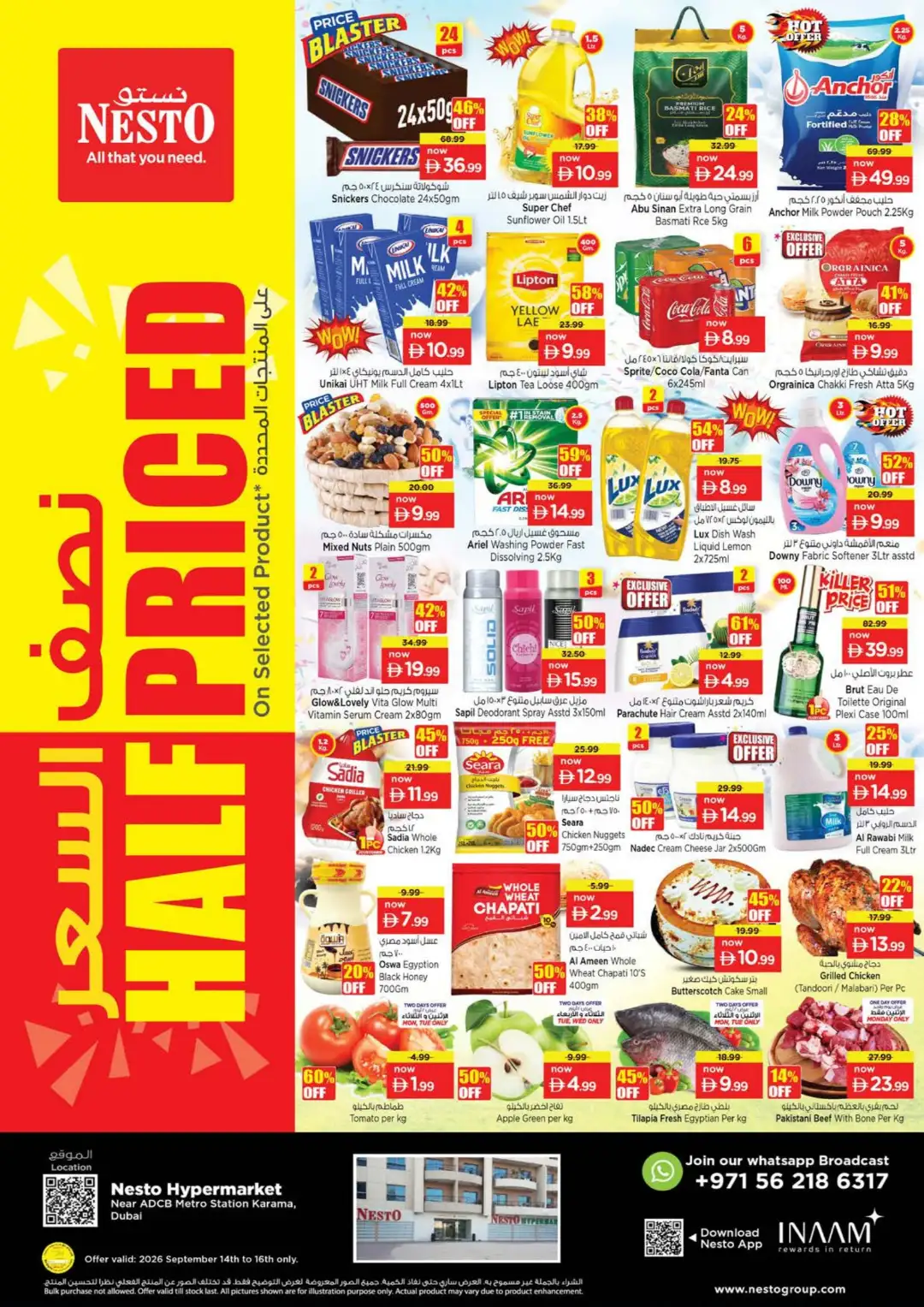 Nesto Hypermarket Karama Half Priced Deals page 1