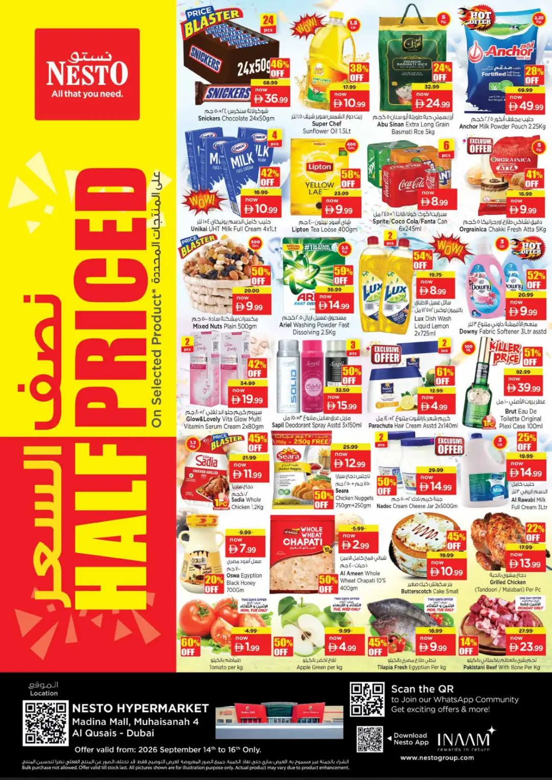 Nesto Hypermarket Half Price Deals Dubai page 1
