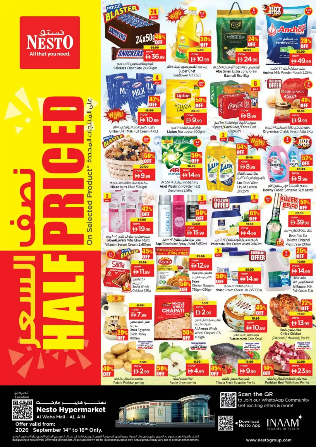 Nesto Al Ain Half Price Special Offers page 1