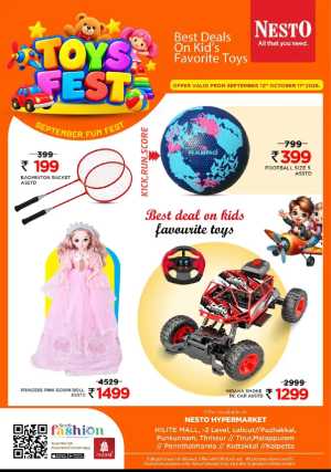 Toys Fest Big Deals flyer cover