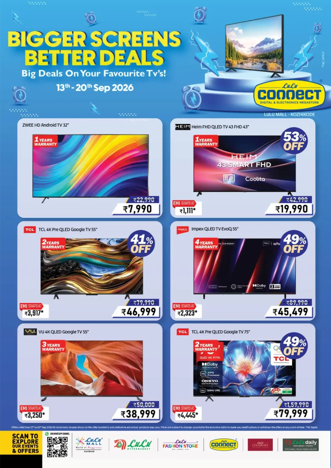 LuLu Kozhikode | TV Offers & Deals page 1