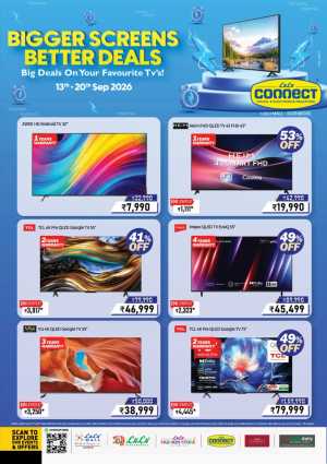 LuLu Kozhikode | TV Offers & Deals flyer cover