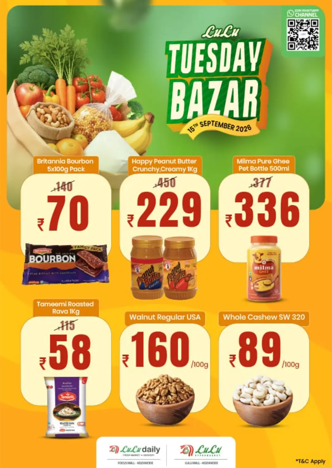 LuLu Kozhikode | Tuesday Bazaar Offers & Deals page 1