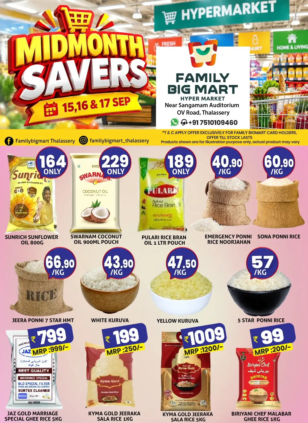 Family Big Mart Midmonth Savers Offers page 1