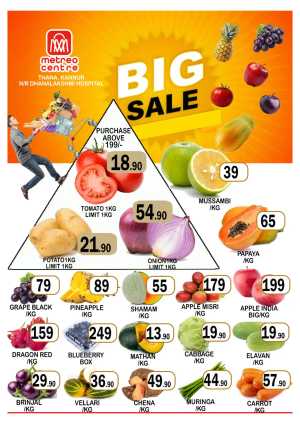 Big sale flyer cover