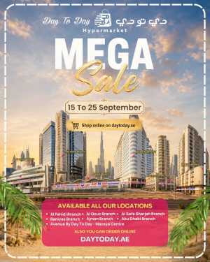 Day To Day Hypermarket Mega Sale flyer cover