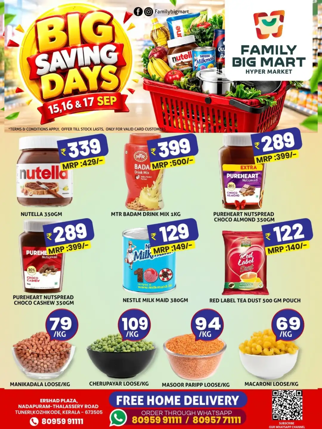 Family Big Mart Tuneri Big Saving Days page 1
