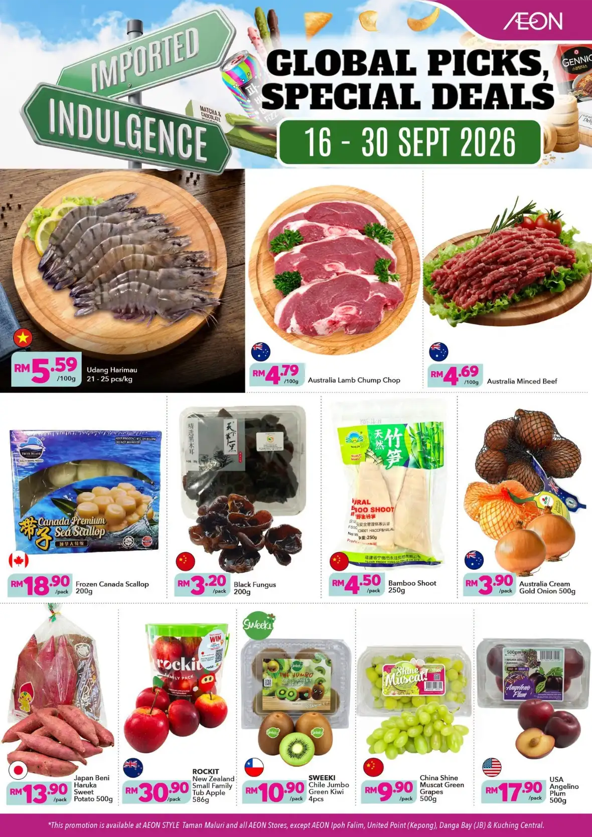 AEON Global Picks Special Deals | Imported Indulgence page 1