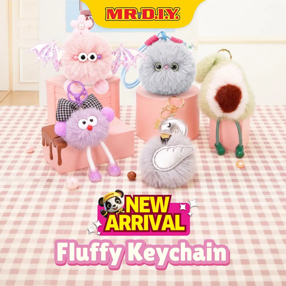 MR D.I.Y. New Arrival Fluffy Keychain | Accessories page 1