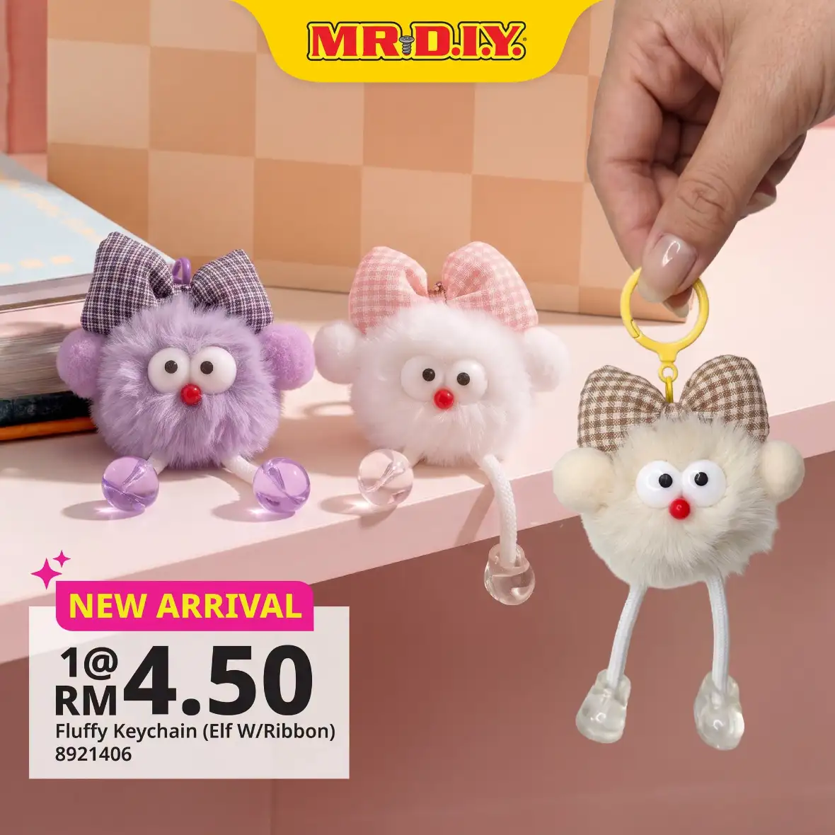 MR D.I.Y. New Arrival Fluffy Keychain | Accessories page 14