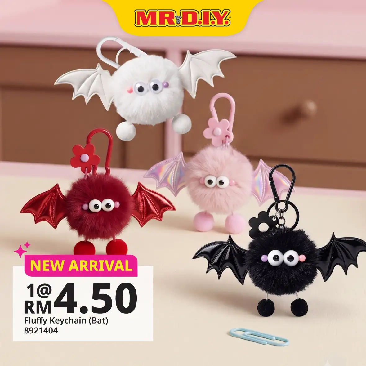 MR D.I.Y. New Arrival Fluffy Keychain | Accessories page 2