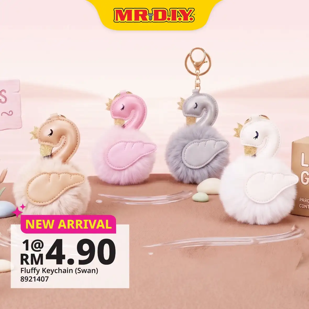 MR D.I.Y. New Arrival Fluffy Keychain | Accessories page 3