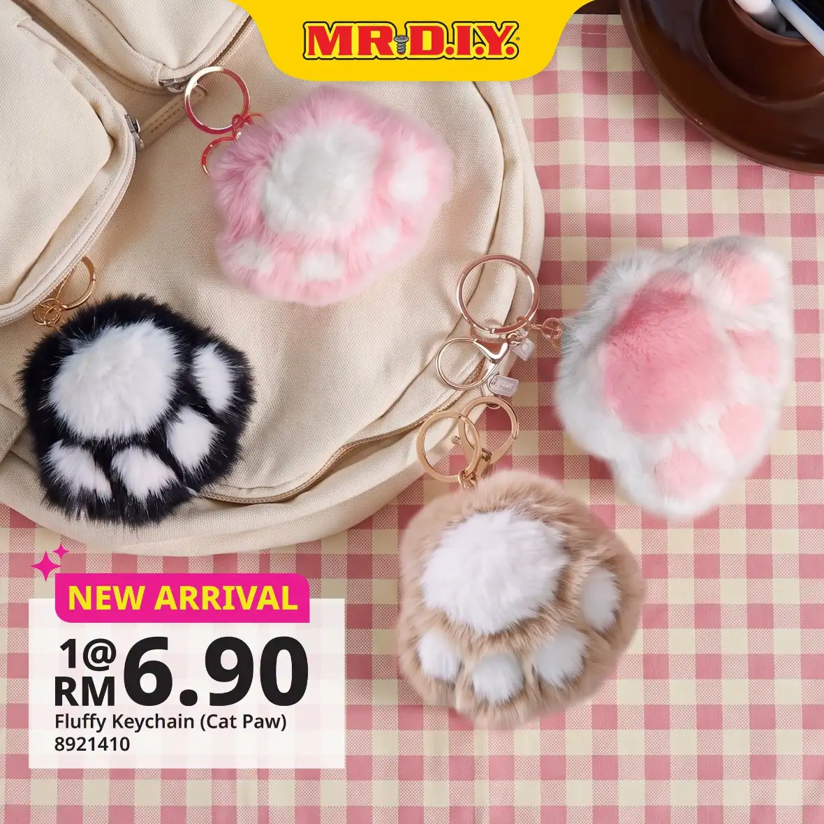 MR D.I.Y. New Arrival Fluffy Keychain | Accessories page 7