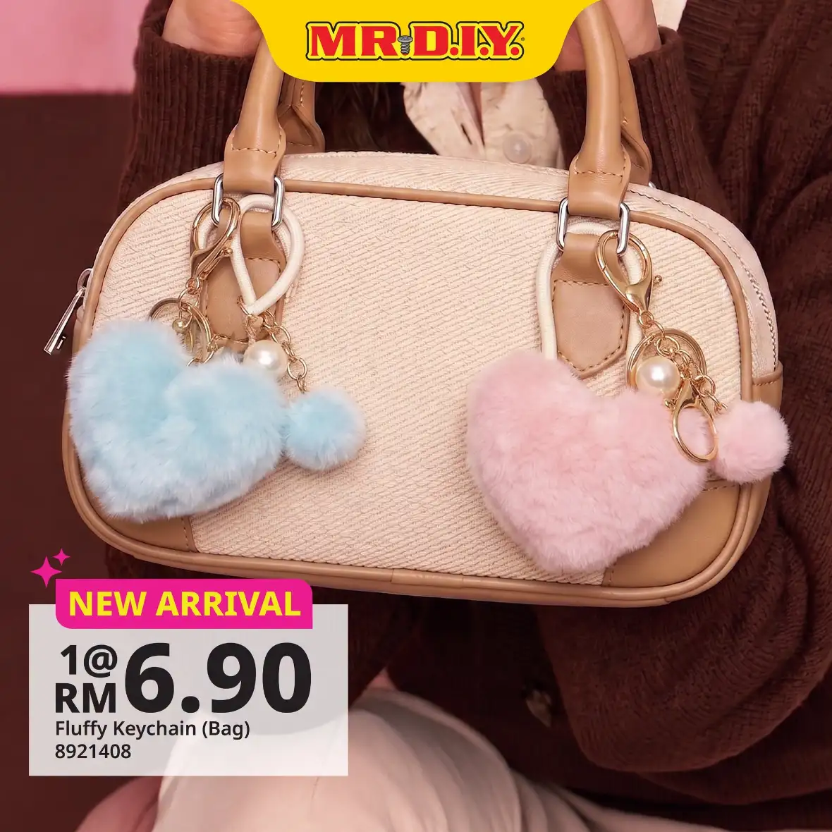 MR D.I.Y. New Arrival Fluffy Keychain | Accessories page 8
