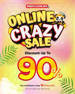 MR D.I.Y. Online Crazy Sale | Up to 90% Off flyer cover