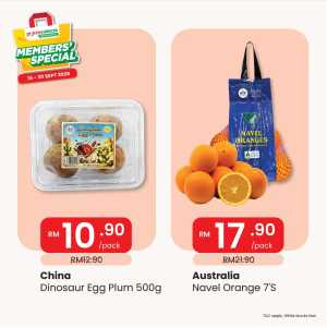 Jaya Grocer Members Special | Fruit & Grocery Offers flyer cover