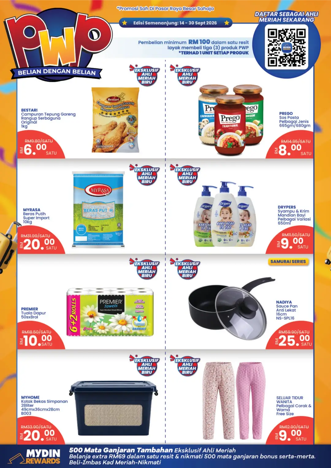 Mydin PWP Deals | Latest Offers & Promotions page 1