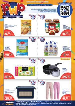 Mydin PWP Deals | Latest Offers & Promotions flyer cover