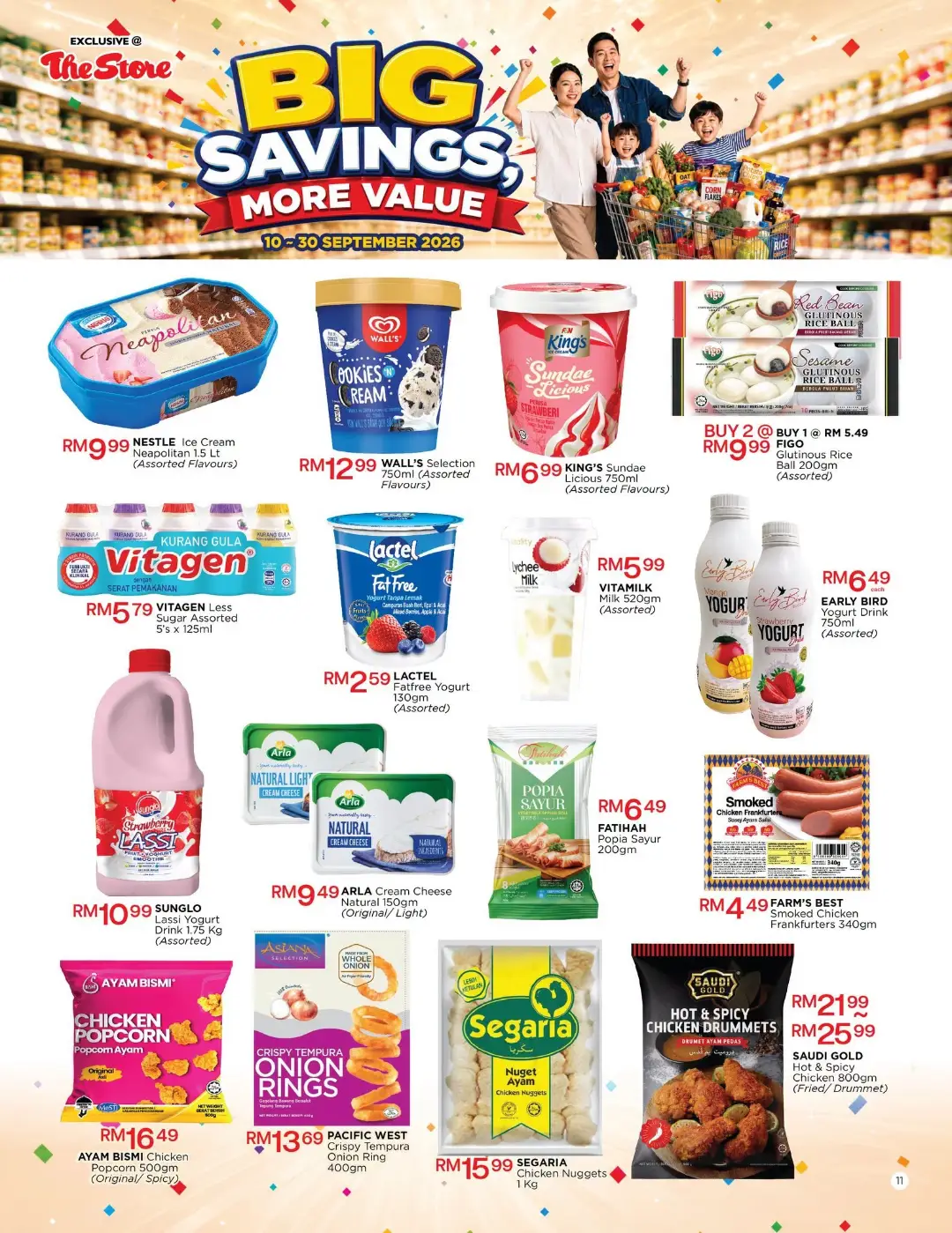The Store Big Savings, More Value | Latest Catalogue page 11