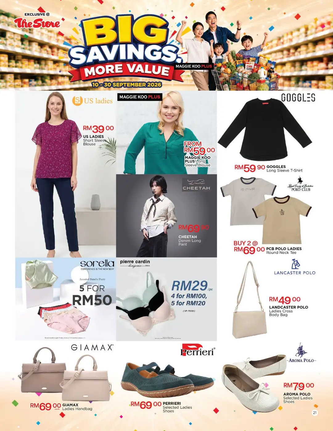 The Store Big Savings, More Value | Latest Catalogue page 21