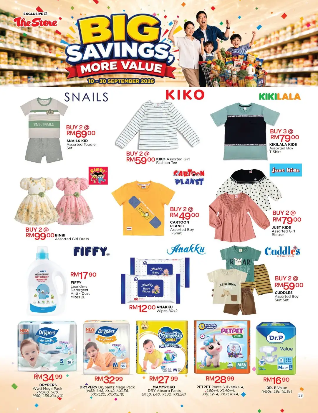 The Store Big Savings, More Value | Latest Catalogue page 23