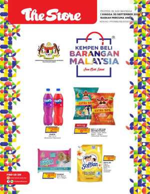 The Store Kempen Beli Barangan Malaysia | Catalogue flyer cover