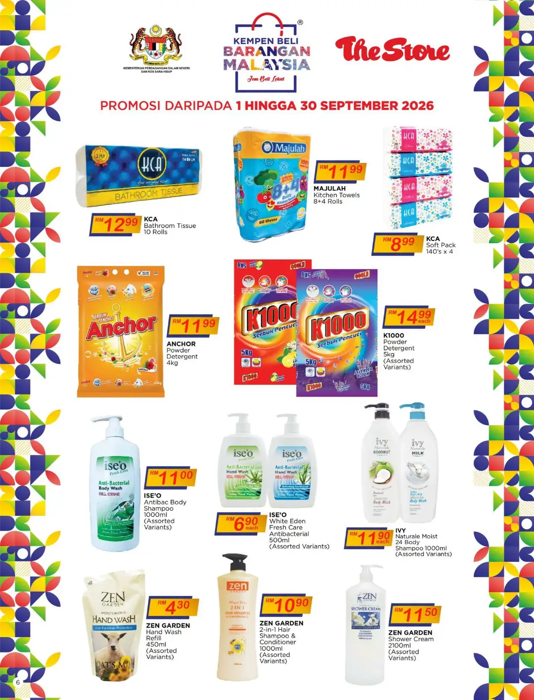 The Store Kempen Beli Barangan Malaysia | Catalogue page 6
