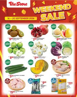 The Store Weekend Sale | Fresh Produce & Grocery Offers flyer cover