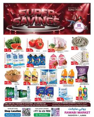 Rawabi Market Rashidiya | Super Savings Offers flyer cover