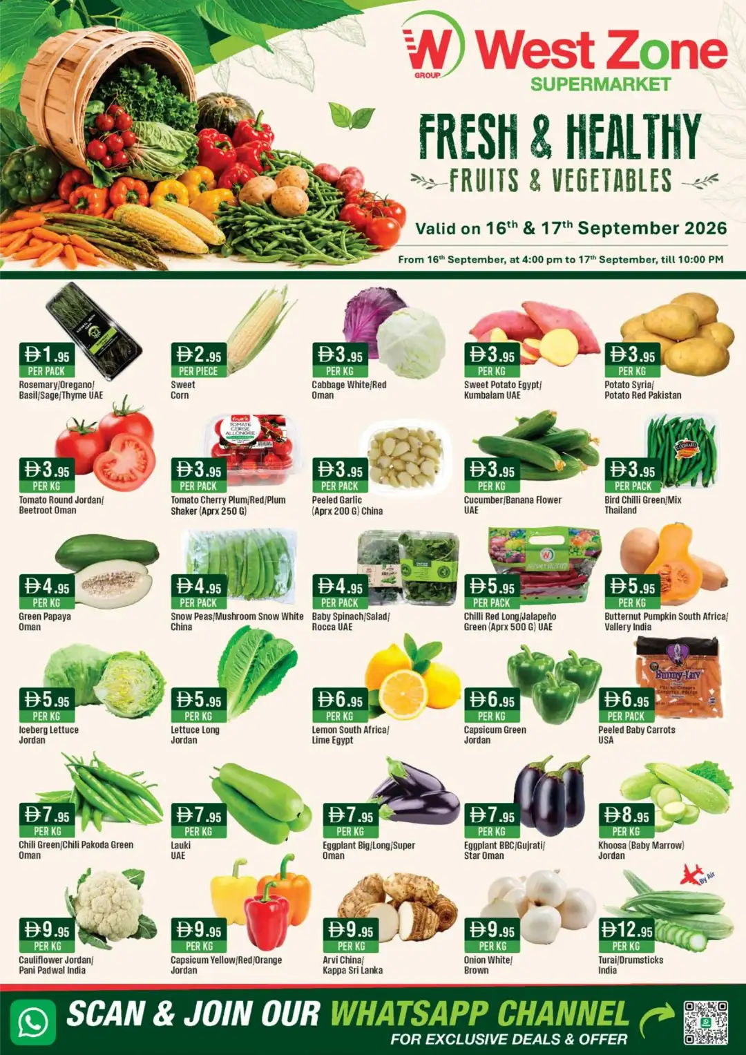 West Zone Fresh & Healthy | Fruits & Vegetables Offers page 2