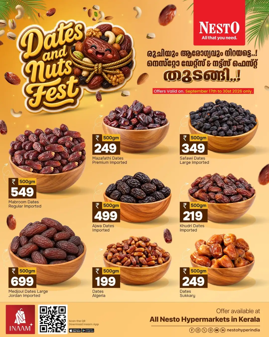 Nesto Dates and Nuts Fest Offers in Kerala page 1