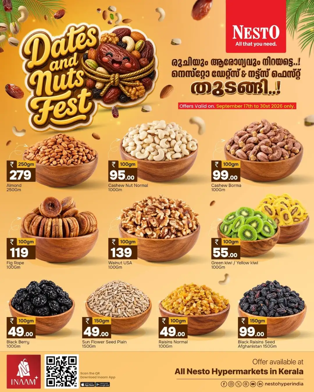 Nesto Dates and Nuts Fest Offers in Kerala page 2