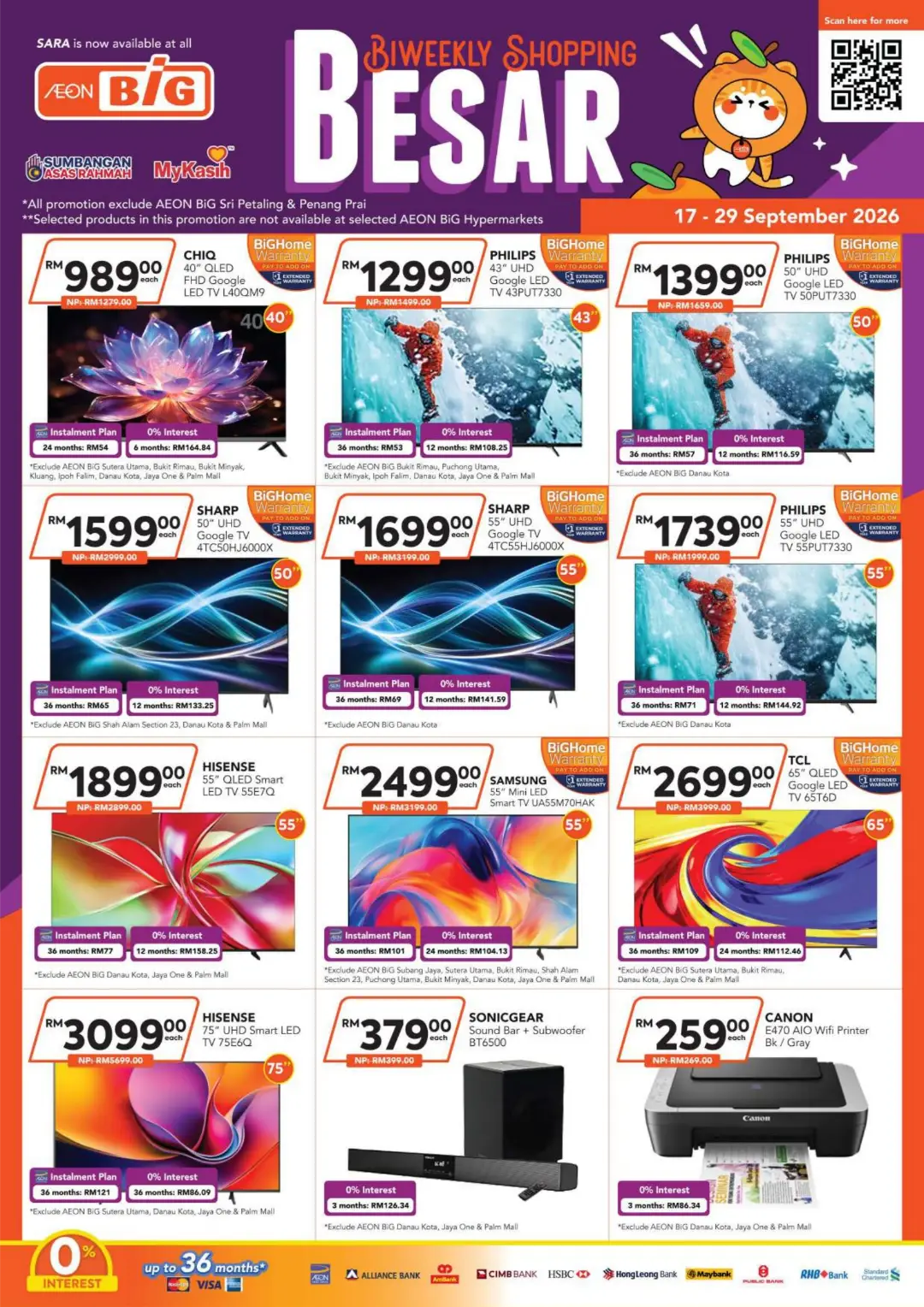 AEON BiG Biweekly Shopping Besar Promotions page 21