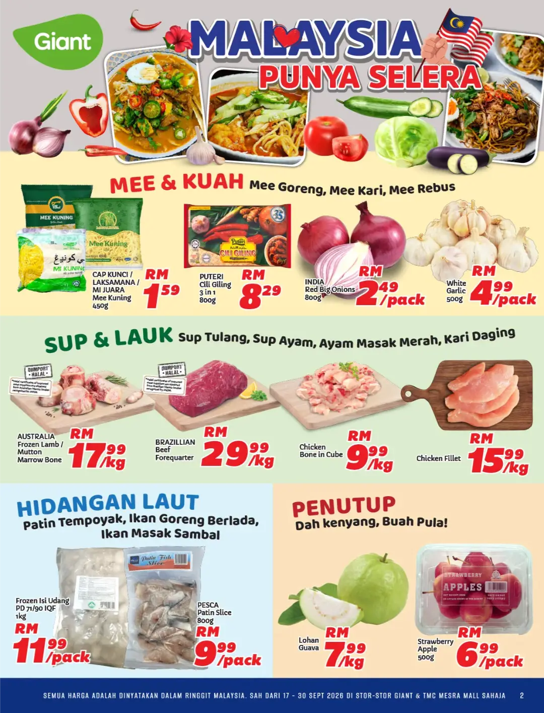 Giant Malaysia | Malaysia Punya Selera Promotions page 2