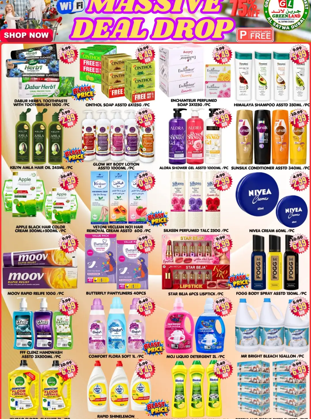 Green Land Hypermarket Satwa Dubai Massive Deal Drop page 4