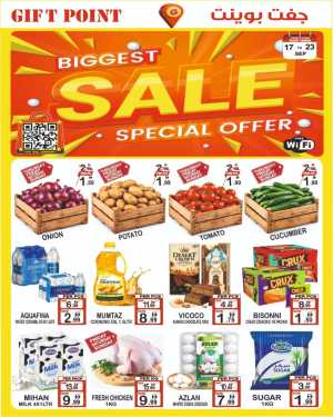 Gift Point Biggest Sale Special Offer Flyer flyer cover