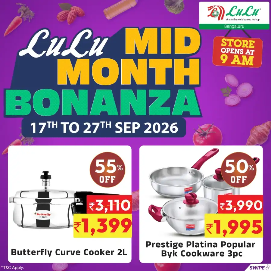 LuLu Mid Month Bonanza Bengaluru | Offers & Deals page 12