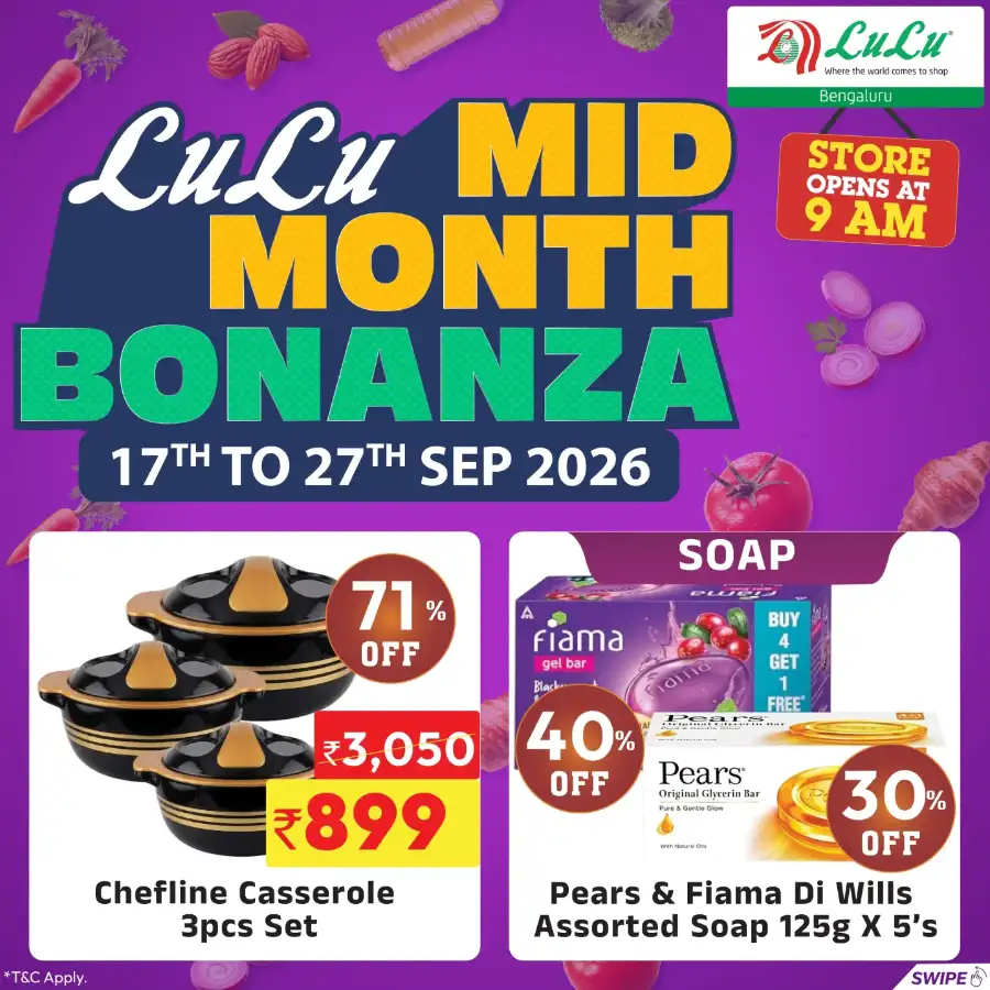 LuLu Mid Month Bonanza Bengaluru | Offers & Deals page 13